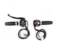 Motorcycle Switch Motorcycle Throttle Handle Speed Shift Regulator Control Grip Horn High Beams Low Turn Signal Brake Switch Scooter E-bike(R With L Without)