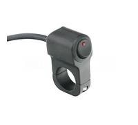 Motorcycle Switch Universal 12V 10A Motorcycle 22MM Handlebar Switches Headlight Fog Spot Light On Off Switch With LED(BLACK)