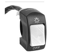 Motorcycle Switch Universal Motorcycle Handlebar Kill Switch On Off Button Modification For 22MM ATVs Motorcycles Accessories Horn Switch Handlebar(1pc white)