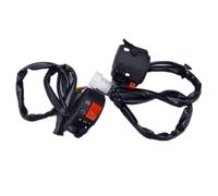 Motorcycle Switches Motorcycle Handlebar Switch 1 Pair Horn Turn Signal Lamp Fog Light Headlight Control On-off Start Kill Button 22mm 7/8"