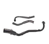 Motorcycle System Exhaust Stainless Steel Front Middle Connecting Pipe With Muffler For Z125 2015-2018 Body Part(TYPE-B)