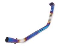 Motorcycle Systems Exhaust Muffler Front Middle Link Pipe 51MM For Yamaha YZF R125 R15 V3 MT125 2008-2019 Tail Muffler(Type B)