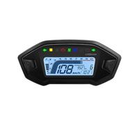Motorcycle Tachometer 10000rpm Digital Moto Dashboard 7 Colors Adjust With Odometer For 1 2 4 Cylinder Dashboard Tachometer Gauge