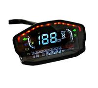 Motorcycle Tachometer Digital Motorcycle Speedometer LED Dashboard RPM For Ho&nda For Du&cati For Kaw&asaki For Suzuki Gauge panels