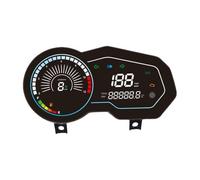 Motorcycle Tachometer Digital Motorcycle Tachometer Wear Resist Odometer Anti-Fog Universal Electronic Code Meter For Italika 150z