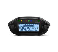 Motorcycle Tachometer Gauge HD Motorcycle LED Digital Tachometer 0-13000RPM Backlight Dashboard Universal Odometer For 1,2,4 Cylinder