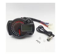 Motorcycle Tachometer Gauge Universal Digital Motorcycle For RX2N Odometer Tachometer Meter Instrument Adjustable MAX 299KM/H 7colors Dashboard