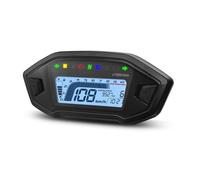 Motorcycle Tachometer Gauge Universal For 1,2,4 Cylinder 10000RPM Motorcycle Display Tachometer Odometer Tachometer With Digital Sensor Dashboard Gauge