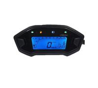 Motorcycle Tachometer Gauge Universal Motorcycle Tachometer With 7 Colors Backlight Motorcycle Dashboard Adjust Odometer Digital for 1 2 4 Cylinder
