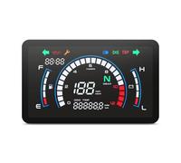 Motorcycle Tachometer Instrument Tachometer 12000 RPM Meter Digital Motorcycle Speedometer Voltmeter Fuel Level Gauge Odometer ODO TRIP Indicator for Honda EX5