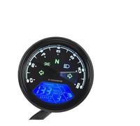 Motorcycle Tachometer Moto Dashboard Digital Indicator Fuel Meter Night Vision Dial Odometer Universal Panel Dashboard Tachometer Gauge