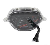 Motorcycle Tachometer Speedometer for TBT110 Curved Digital Odometer Gauge Electronic Rev Counter LED Backlight Instrument