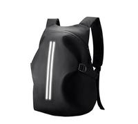 Motorcycle Tail Bag 50L Motorcycle Backpack Large Multifunctional Backpack For Motorcyclists Waterproof Helmet Bag Reflective Bicycle Travel Bag Motorbike Saddle Bags(Black Small)
