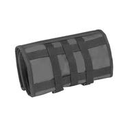 Motorcycle Tail Bag Tool Bag Large Wrench Roll Up Portable Pouch Bag Folding Storage Kit Pockets Kit For Motorcycle/Motocross Riding Car Auto Motorbike Saddle Bags(Black)