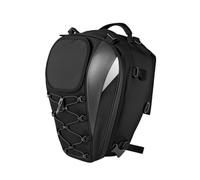 Motorcycle Tail Bag Waterproof Universal Fit Helmet Backpack | Expandable Saddle Bags Motorcycle Tail Bag for Motorbike Rear Seat and Outdoor Sports Motorbike Accessories