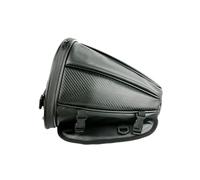 Motorcycle Tail Bags Motorcycle Waterproof Pillion Bag PU Leather Saddle Bag Tank Bag Suitable For Motorcycles And Electric Bicycles Tool Bag(SOLID)