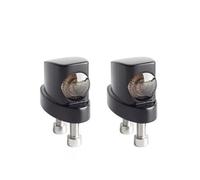 Motorcycle Tail Light Ch&rome Black Struts MINI LED Turn Signal Flashing Light For Cafe White Red Tail Brake Running Lamp Stop Rear Taillight