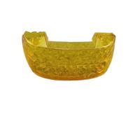 Motorcycle Tail light For DIO For DIO50 AF27 AF28 Motorcycle Scoote Integrated Tail Light Cover Crystal Glass Magic Color Cover Tail Light Cover Tail Brake Light(Yellow)