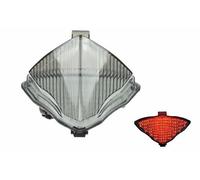Motorcycle Tail Light Smoke LED Sequential Taillight with Integrated Turn Signal For Yamaha 2004,2005, 2006 R1
