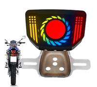 Motorcycle Tail Light Turn Signal - Led Rear Motorcycle Tail Lights | Turn Signal Bulbs, Mountain Bike Taillight, Multi-Functional For Quad Bike, Scooter