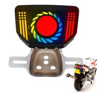 Motorcycle Tail Lights - Led Rear Motorcycle Tail Lights,Turn Signal Bulbs, Mountain Bike Taillight, Multi-Functional For Quad Bike, Scooter