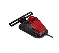 motorcycle taillight Motorcycle Black Chrome Red Tombstone Brake Tail Light Signal For Ha&rley Bike Aluminiu Motorcycle Brake Rear Light