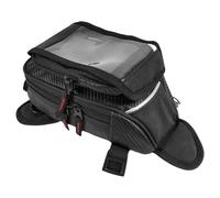 Motorcycle Tank Bag - 24.5 x 21 x 5CM Magnet Saddlebag, Waterproof Rain Cover | Clear Screen Holder, Secure Magnetic Fixing, Compact Weatherproof Bag for Bicycle Motorbike Travel Use