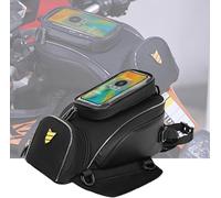 Motorcycle Tank Bag for Triumph Speed Triple 1050, Motorcycle Saddle Bags, Water-Resistant Motorcycle Bag with Touchscreen Phone,A