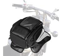 Motorcycle Tank Bag for Triumph Street Twin und Street Cup, Strong Magnetic Waterproof Oxford Black Motorbike Quick Release Pannier Bag