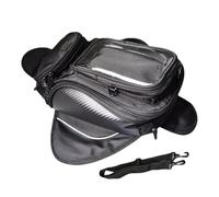 Motorcycle Tank Bag - Water Resistant Motorcycle Cycling Accessory Riding Bag Super Strong Magnetic Tank Top Pouch Storage Organizer Travel Touring Waterproof Mount Grip Commutar Gear Luggage Case