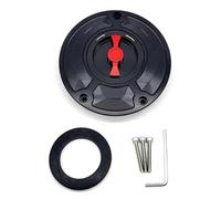 Motorcycle Tank Cap Motorbike Petrol Caps Gas Tank Cover Gasoline Cap Accessories For H-ONDA CB1000R 1994-1995, 2008 CB600F / Hornet 599 2000(Black Red)