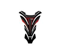 Motorcycle Tank Decoration Fuel Decal Pad Protector Suitable for DORSODURO 750 Decoration(Red 1)