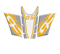 Motorcycle Tank Decoration Suitable For R1200GS 2005-2012 Fuel Tank Pads Gas Knee Grip Traction Sticker Protector(Multiple colors C)