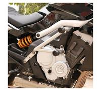 Motorcycle Tank Guard FOR BENDA LFS700 FOR LFS 700 MOTOR Crash Bar Protection Guard Buffer Bar Protective Device Sl ool Accessories Motorcycle Bumper Engine Guard Crash Bars(Silver)