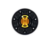 Motorcycle Tank Lock Motorbike Petrol Caps Gas Tank Cover Gasoline Cap Accessories For KAWASAKI For CONCOURS ZG1000 1986-2006 EX250 1988-2007 2006(Yellow)