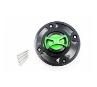 Motorcycle Tank Lock Motorcycle Accessories Fuel Tank Cap Gas Petrol Cover For Suzuki GSX600 1998-2001 SV650 1999-2002 GSXR600/750 1997-2003(Green)