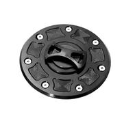 Motorcycle Tank Lock Motorcycle Fuel Tank Protective Cover Quick Open Gas Cap For Kawasaki ZX-7R 1996-2003 2002 2001 2000 1999 1998 1997(Silver)