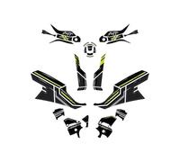 Motorcycle Tank Pad Protector Epoxy Sticker Kit Motorcycle Tank Pad Protection For 800MT 2022-2024 Tank Pad Sticker