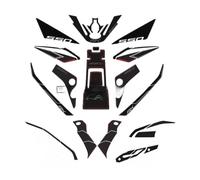 Motorcycle Tank Pad Protector For 550 2017-2018 Motorcycle Decorative Stickers Anti Scratch Decal Epoxy Resin Kit Tank Pad Sticker