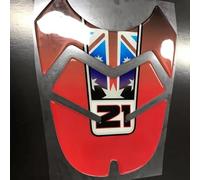 Motorcycle Tank Protection Motorcycle Anti-slip Anti-scratch Fuel Tank Cover Pad Protection Sticker For For Hypermotard 796 1100 2007-2012