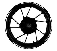 Motorcycle Tank Protector For HAYABUSA GSX R 1300 Motorcycle Front And Rear Wheel Hub 17 Inch Sticker Reflective Rim Decorate Stickers Decal