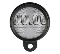 Motorcycle Tax Disc - Scooter Plate Hanger,Multifunctional Rustproof Round Tax Disc for Scooter Motorcycle Cycling Riding Mountain Road