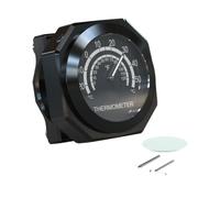 Motorcycle Temperature Display Handlebar Dial Thermometer Aluminum alloy For 2228mm Tachometer