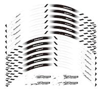 Motorcycle Thick Edge Outer Rim Sticker Stripe Wheel Decals For SUZUKI Hayabusa GSXR1300 GSX1300R GSXR1300R Rim decal(Color4)
