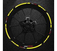 Motorcycle Thick Edge Outer Rubber Strip Wheel Rim Sticker For Yamaha YFZR15 Reflective Spare Parts(Style 23)