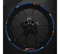 Motorcycle Thick Edge Outer Rubber Strip Wheel Rim Sticker For Yamaha YFZR15 Reflective Spare Parts(Style 20)
