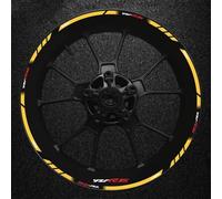 Motorcycle Thick Edge Outer Rubber Strip Wheel Rim Sticker For Yamaha YFZR15 Reflective Spare Parts(Style 26)
