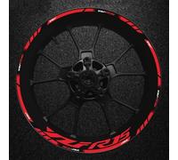 Motorcycle Thick Edge Outer Rubber Strip Wheel Rim Sticker For Yamaha YFZR15 Reflective Spare Parts(Style 24)