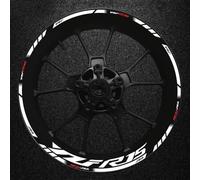 Motorcycle Thick Edge Outer Rubber Strip Wheel Rim Sticker For Yamaha YFZR15 Reflective Spare Parts(Style 17)