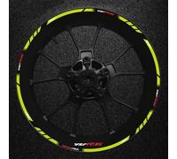 Motorcycle Thick Edge Outer Rubber Strip Wheel Rim Sticker For Yamaha YFZR15 Reflective Spare Parts(Style 25)
